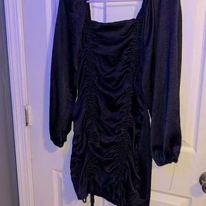 Gossip Ruched Mini Dress